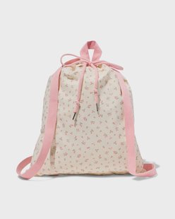 HEMA Gymtas 42x36cm bloemen (multicolor)