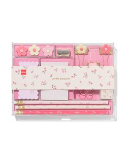 HEMA Cadeauset schrijfwaren bloemen (multicolor)