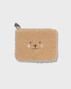 HEMA Etui 12x9.5cm teddy (beige)