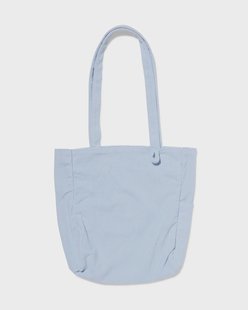 HEMA Shopper 40x32x10cm strepen (lichtblauw)