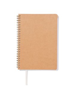 HEMA Schoolagenda 2026-2027 A5 kraft (bruin)