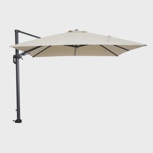 Garden Impressions Hawaii parasol - 300x300 cm) - carbon black - ecru