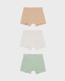 HEMA Kinderonderbroek rib - 3 stuks groen (groen)