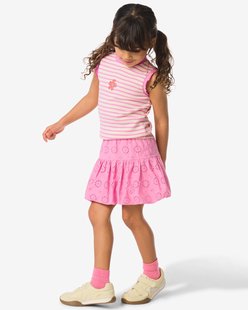 HEMA Kinderrok geborduurd roze (roze)