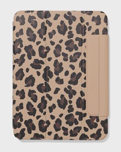 HEMA Beschermhoes iPad 25x18.5x1.3cm luipaard (bruin)