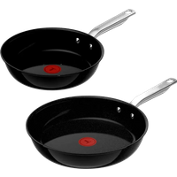 Tefal Experience Ceram Fusion Core inductie koekenpannenset 2-delig
