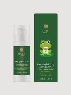 Beschermende baby gezichts-, hand- &amp; lichaamscr&egrave;me Lux