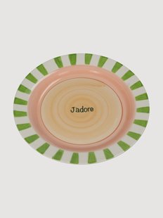 Ontbijtborden J'adore, 6-delig