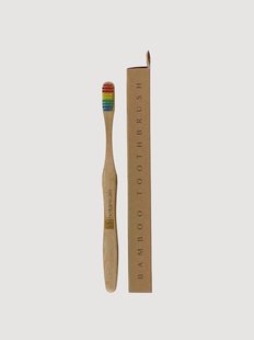 Bamboe tandenborstel Rainbow