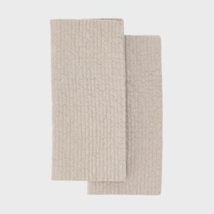 Scandi Essentials Rinse vaatdoekje Beige, 2-pack
