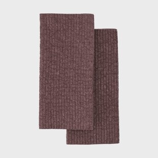 Scandi Essentials Rinse vaatdoekje Burgundy, 2-pack