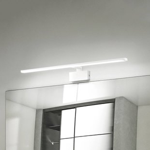 IDEAL LUX LED wandlamp Alma, wit metaal, breedte 51 cm