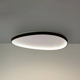 IDEAL LUX LED plafondlamp Gemini 61 zwart 3000 K DALI/PUSH