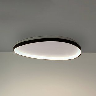 IDEAL LUX LED plafondlamp Gemini zwart 81 3000 K DALI/PUSH