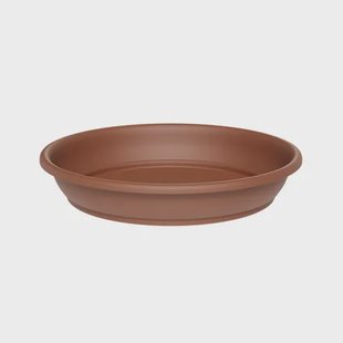 Plantenschotel - Kunststof - Bruin - Diam. 24cm