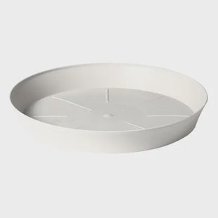 Garden Id Plantenschotel - Kunststof - Wit - Diam. 28cm
