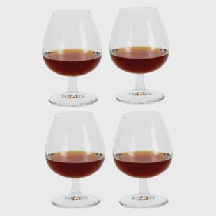 Cookinglife Cognac Glazen 370 ml - 4 Stuks