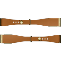 WHOOP MG LeatherLuxe Tapered Band Bruin/Goud S/M