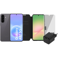 Samsung Galaxy A57 128GB Grijs 5G Enterprise Edition + Compleet Accessoirepakket