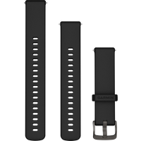 Garmin Siliconen Bandje Zwart 18mm