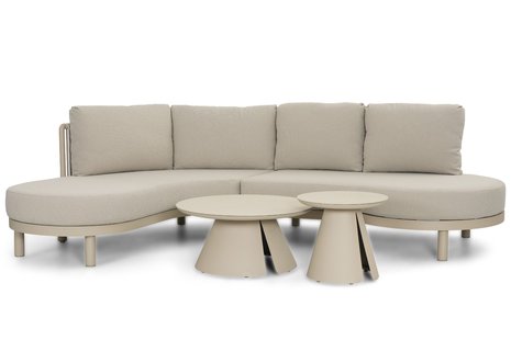 Santika Nanda/Cayora 50/80 cm organisch loungeset 4-delig