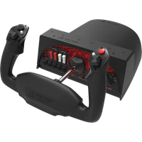 Honeycomb Alpha Flight Controls Yoke en Switch Panel PC