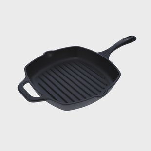 Victoria Victoria vierkante grillpan gietijzer pre-seasoned 44,1x28,4 cm