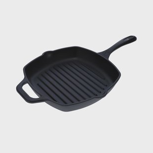Victoria Victoria vierkante grillpan gietijzer enameled 44,1x28,4 cm