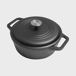 Victoria Victoria gietijzeren geëmailleerde braadpan 3,8 l