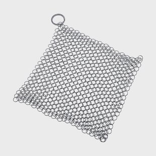 Victoria Victoria Chainmail scrub voor gietijzer 20x16,5 cm