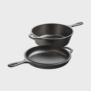 Lodge Classic collection gietijzeren combo 3 liter