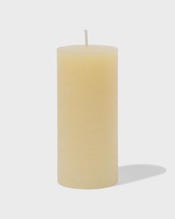 HEMA Rustieke kaarsen lichtgeel (lichtgeel)