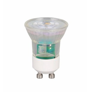 Trio Lighting LED-reflectorlamp mini, GU10, 4 W, 2.700 K, transparant, dimbaar