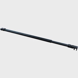 Aquavive Stabilisatiestang - Uitschuifbaar - Rvs Zwart - 70-120cm