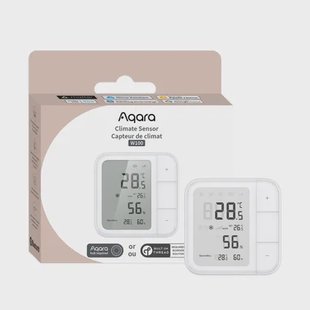 Aqara Temperatuur- En Vochtigheidssensor Climate Sensor W100 - Omgevingssensor - Slim