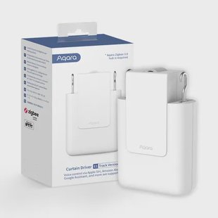 Aqara Gordijnmotor Curtain Driver E1 Track Version - Voor U- En I-rails - Zigbee 3,0 - 6000mah Batterij