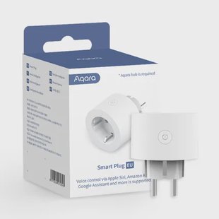Aqara Slimme Stekker Smart Plug Eu - Zigbee 3,0 - 2300w - Energieverbruiksmonitoring