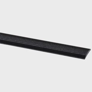 Antislip Strip Zelfklevend - Aluminium - Zwart - 130x1,5cm - 4 Stuks