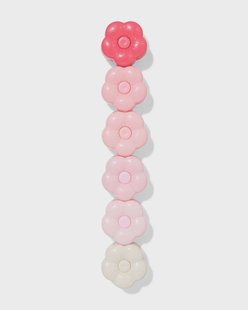 HEMA Mini markeerstiften bloem toren - 5 stuks (roze)