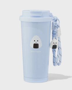 HEMA Koffiebeker 500ml onigiri (lichtblauw)