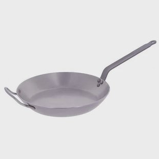 de Buyer Koekenpan Lyonnaise Carbone Plus - Plaatstaal - ø 32 cm - zonder anti-aanbaklaag