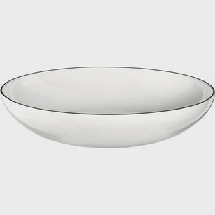 ASA Selection Diepe Borden / Pastaborden A Table Ligne Noire ø 22 cm - 4 Stuks