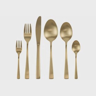 Studio Tavola Bestekset - Classic - Champagne - 42-delig / 8 personen