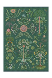 Pip Studio Buitenkleed Bamboleo by Pip Petrol 230x160cm - Officiële Webshop
