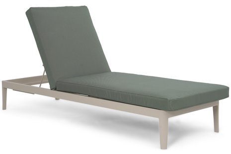 Lifestyle Mateo ligbed met kussen loft/moss green