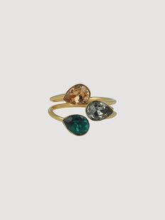 Ring Triple Leaf