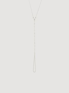 Handgemaakte enkelband Pearls