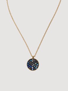 Handgemaakte ketting Bermuda, met Swarovski-kristallen