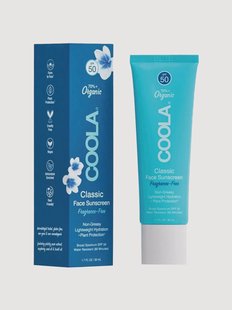 Zonnebescherming gezichtslotion Classic SPF 50, geurvrij