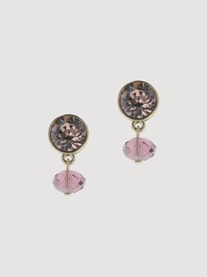 Handgemaakte oorbellen Classic, met Swarovski-kristallen